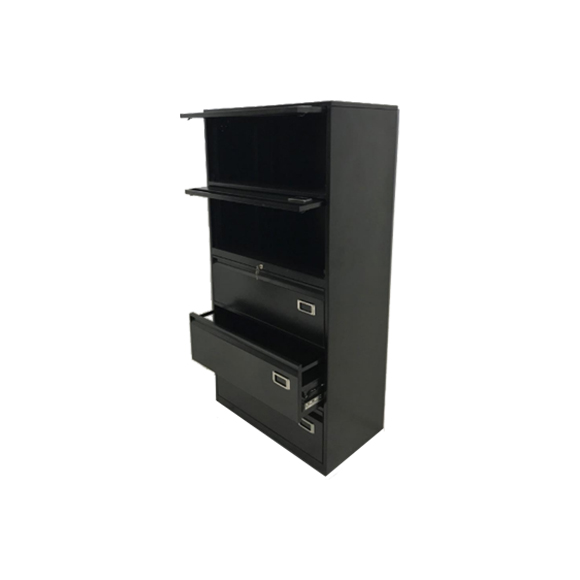 ARCHIVERO COMBINADO - 3 GAVETAS 2 RETRACTIL
