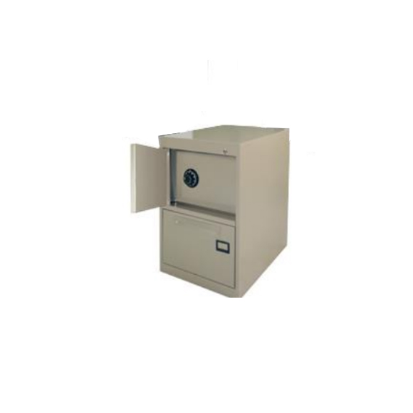 ARCHIVERO VERTICAL 1 GAVETA  Y CAJA FUERTE