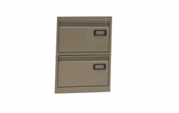 ARCHIVERO VERTICAL DE 2 GAVETAS AR-2GV