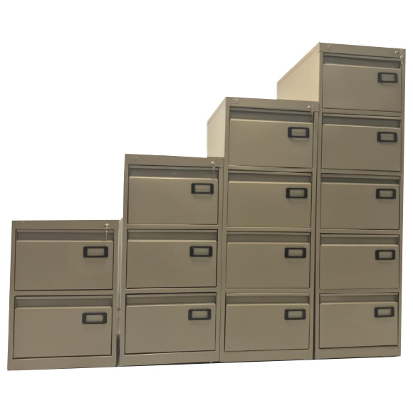 ARCHIVERO VERTICAL DE 2 GAVETAS AR-2GV