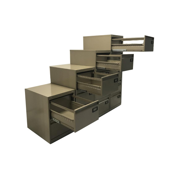 ARCHIVERO VERTICAL DE 2 GAVETAS AR-2GV