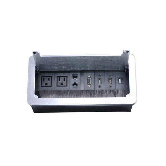 caja de conectividad para mesa de juntas 