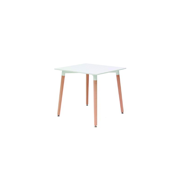 MESA BERLÍN BLANCA CUADRADA
