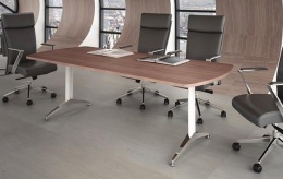Mesa de juntas W/Chrome