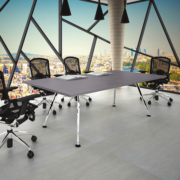 Mesa de juntas Z/Chrome