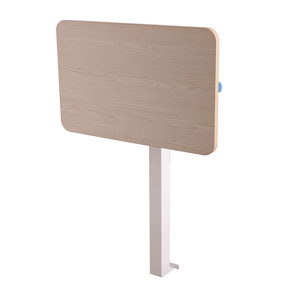 Mesa eléctrica de altura ajustable para fijar a muro