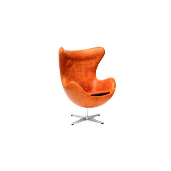 SILLÓN EGG EN PIEL