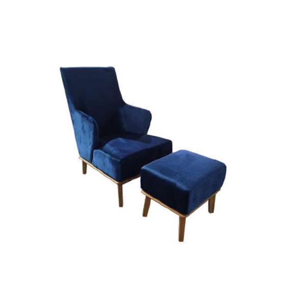 SILLÓN Y TABURETE BOLONIA