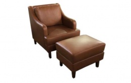 SILLÓN Y TABURETE LEON