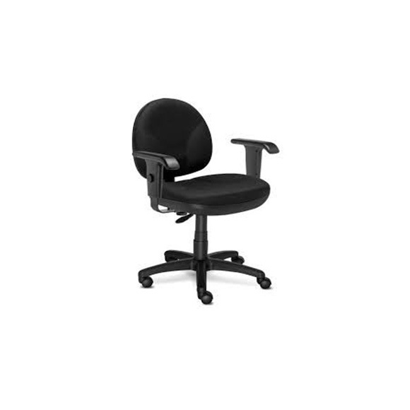 SSCB Silla secretarial con descansa brazos.
